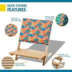 Chaise de plage en bambou Duck Covers