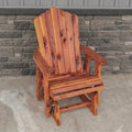 American Furniture Classics Model MM102 23  CEDAR ADIRONDACK Glider
