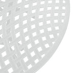 Table de salle à manger ronde de 47 pouces de diagonale - Blanche