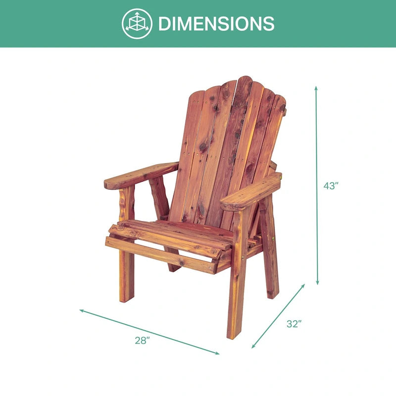 Chaise fixe American Furniture Classics modèle MM104 CEDAR