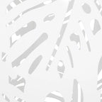 Table d'appoint ronde en métal pour terrasse, avec un design cylindrique ajouré, idéale pour l'intérieur et l'extérieur.