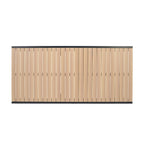 Ensemble de salle à manger d'extérieur en aluminium Amazonia Petherson - Chaises noires