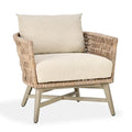 Fauteuil d'appoint d'extérieur en bois massif Collins de Classic Home