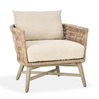 Fauteuil d'appoint d'extérieur en bois massif Collins de Classic Home