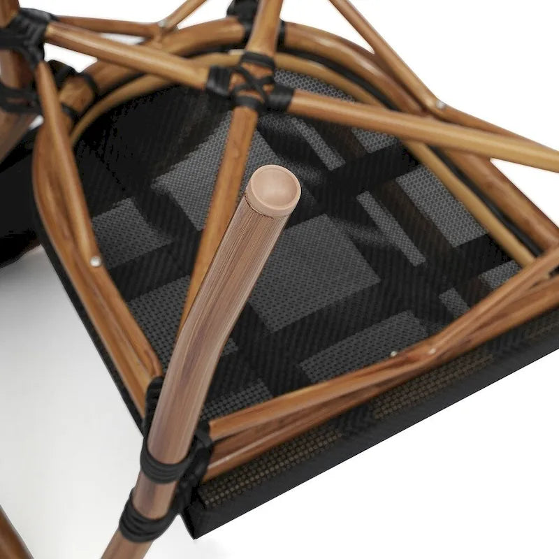 Lot de 2 chaises commerciales Paris tout temps avec accoudoirs et structure métallique - Non applicable