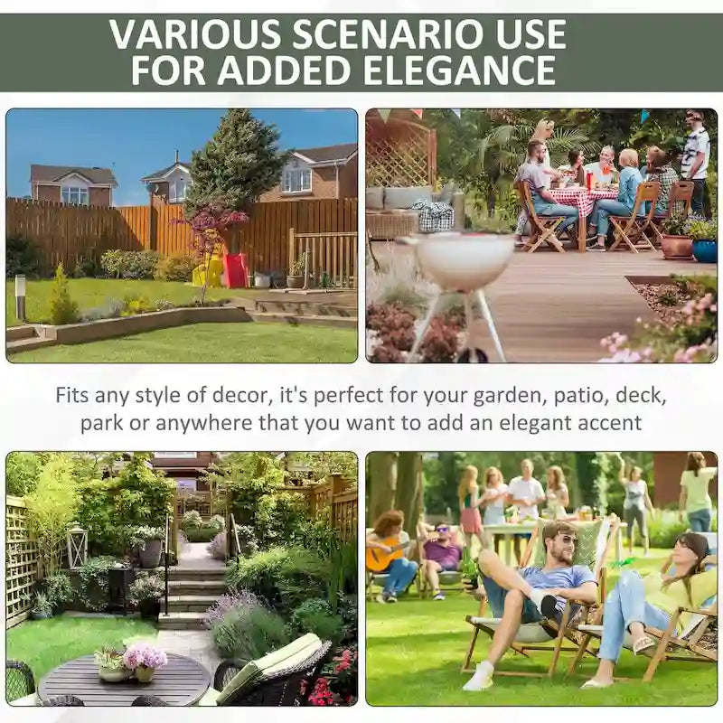 Table d'appoint décorative de patio, table de jardin en céramique avec motif en treillis tressé et matériaux robustes émaillés, verte