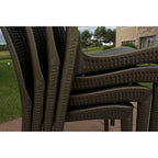 Chaises de patio d'extérieur Lumina, lot de deux