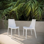 Chaises de patio d'extérieur Lumina, lot de deux