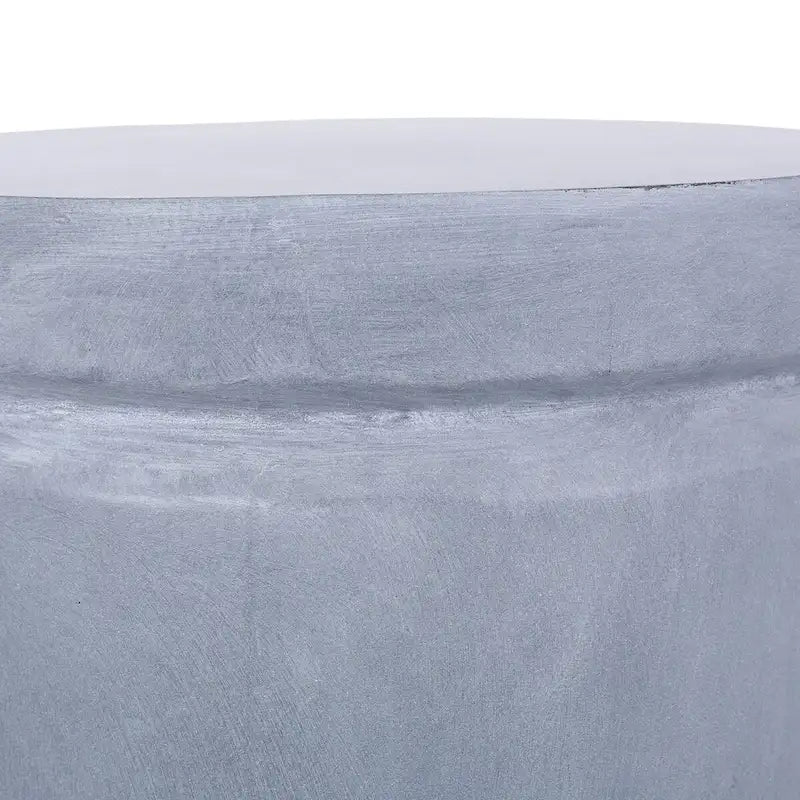 Table d'appoint ronde pour patio, design modulaire, table de chevet intérieure/extérieure