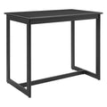 Table de bar Midnight Wave noire