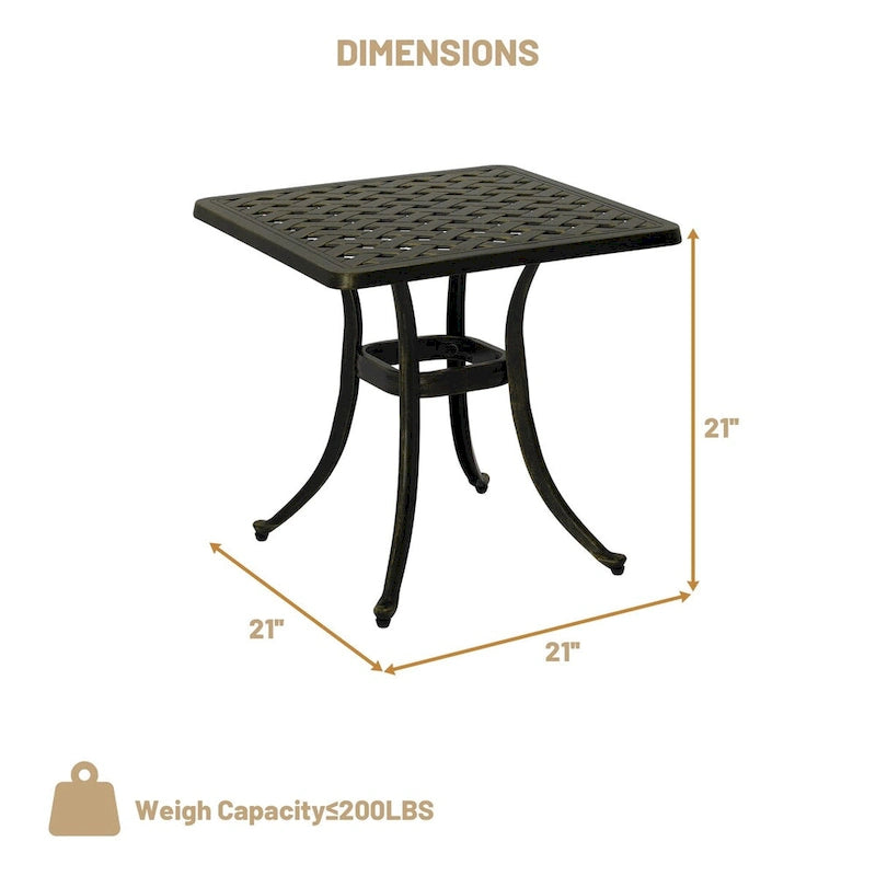 Table basse - Bronze