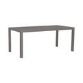 Table d'extérieur rectangulaire à pieds en granit Plantation Key - Granit