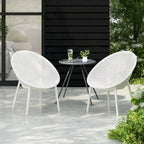 Christopher Knight Home - Gould Fauteuil d'appoint Elise en polyester pour intérieur/extérieur (lot de 2)