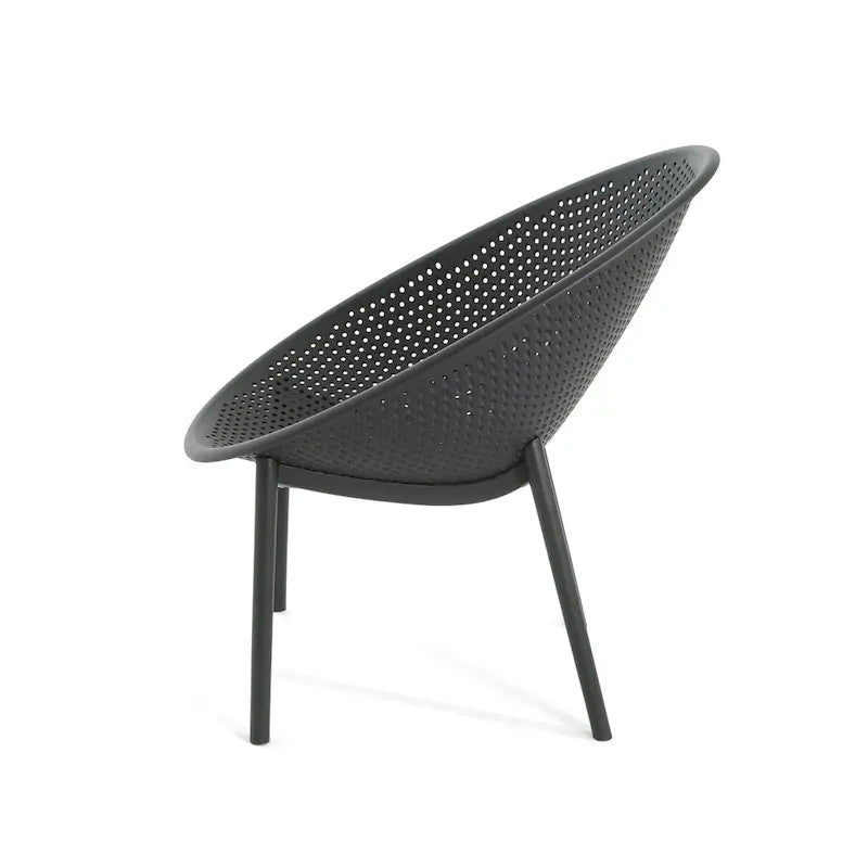 Christopher Knight Home - Gould Fauteuil d'appoint Elise en polyester pour intérieur/extérieur (lot de 2)
