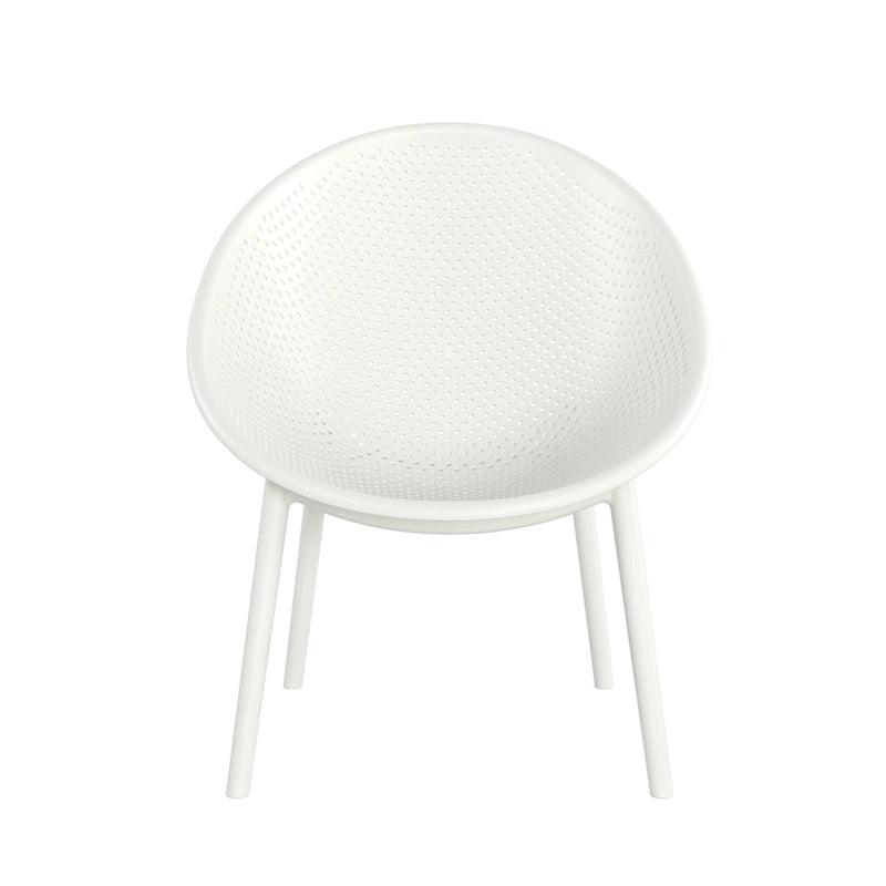Christopher Knight Home - Gould Fauteuil d'appoint Elise en polyester pour intérieur/extérieur (lot de 2)