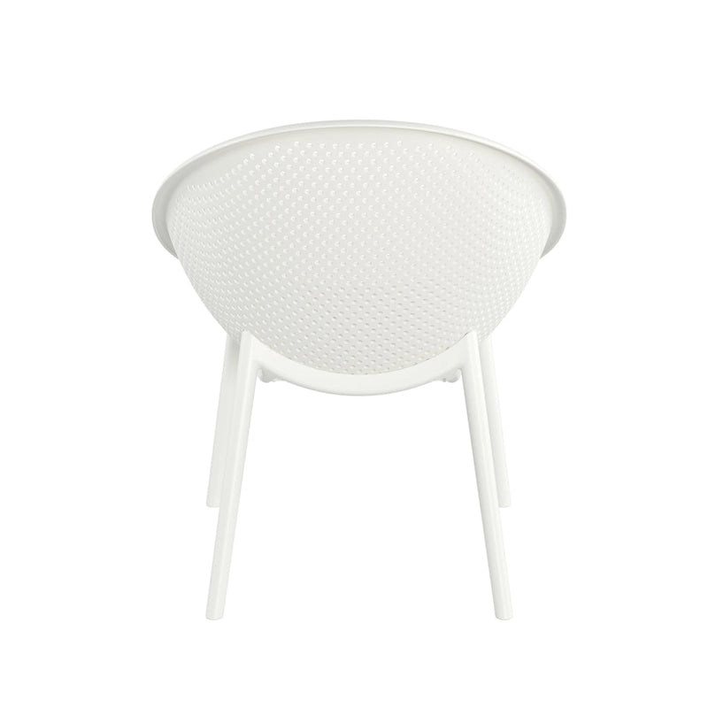 Christopher Knight Home - Gould Fauteuil d'appoint Elise en polyester pour intérieur/extérieur (lot de 2)