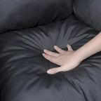 Fauteuil suspendu en osier