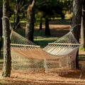 Hamac Maya Daydream en coton blanc fait main (Mexique)