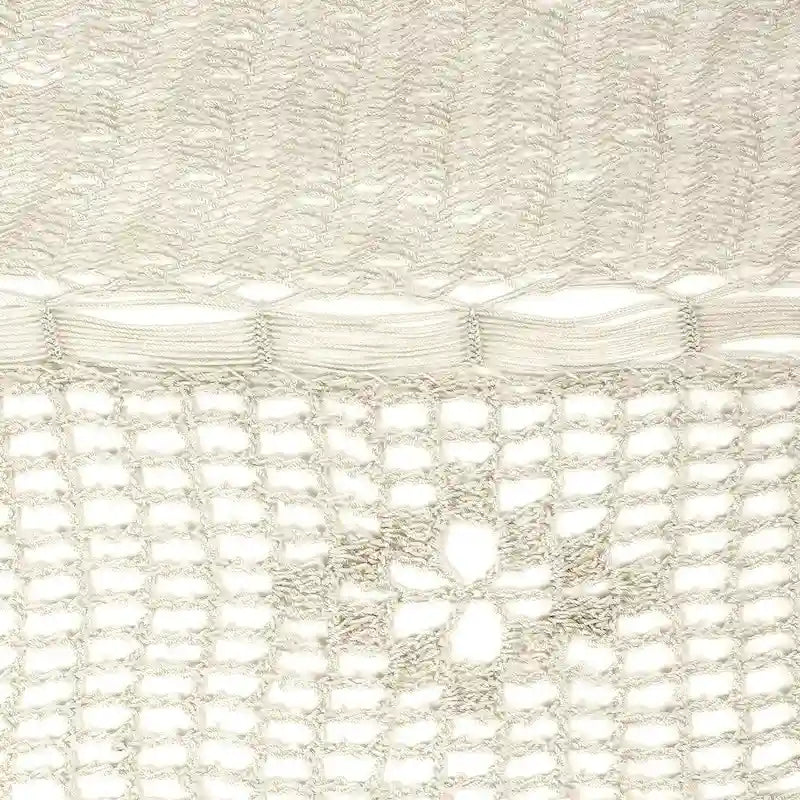 Hamac Maya Daydream en coton blanc fait main (Mexique)