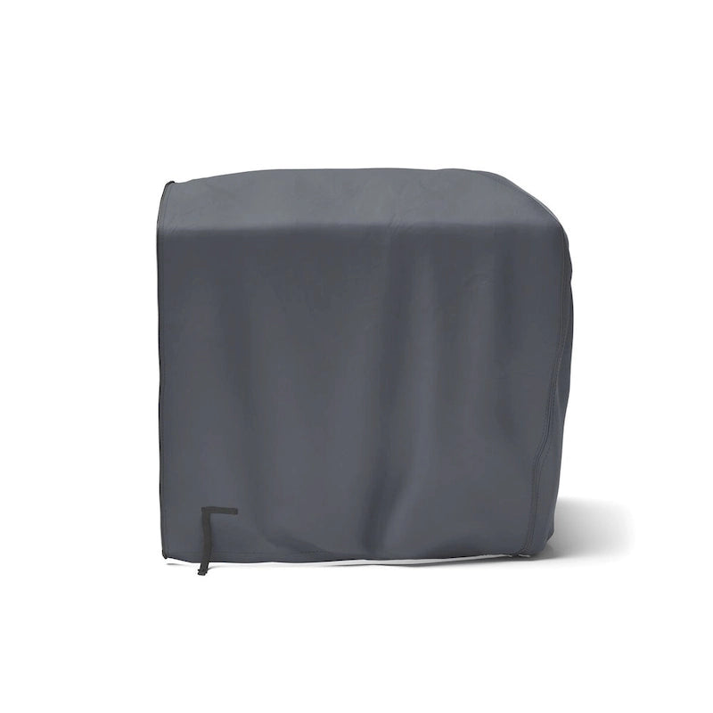 Housses de luxe pour canapé d'angle d'extérieur Portofino Comfort 4 pièces en polyester - Gris