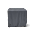 Housses de luxe pour canapé d'angle d'extérieur Portofino Comfort 4 pièces en polyester - Gris