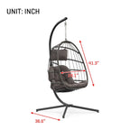 Fauteuil suspendu d'extérieur