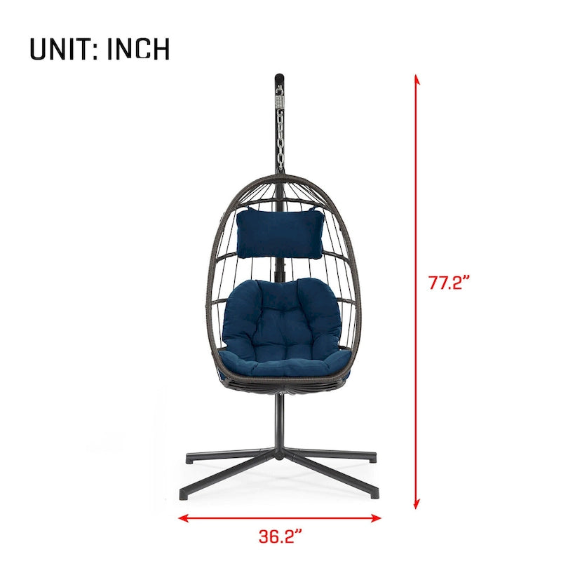 Fauteuil suspendu d'extérieur