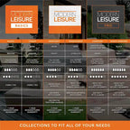 Housse de table de foyer carrée Modern Leisure Garrison, imperméable, 107 cm x 107 cm x 56 cm, grès