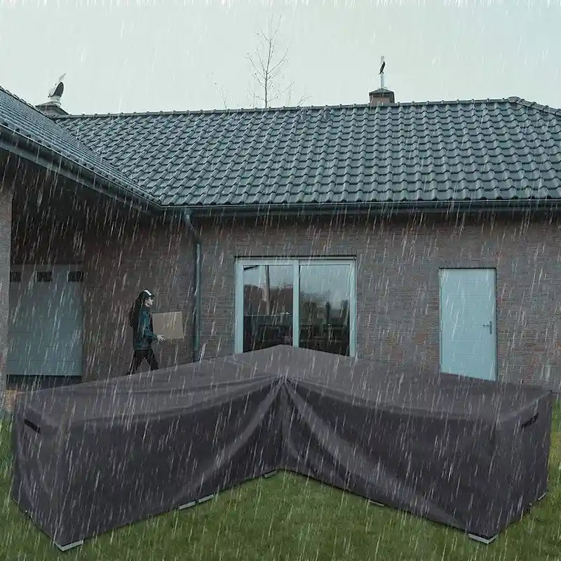 Housse de canapé d'extérieur modulable, imperméable et résistante aux UV