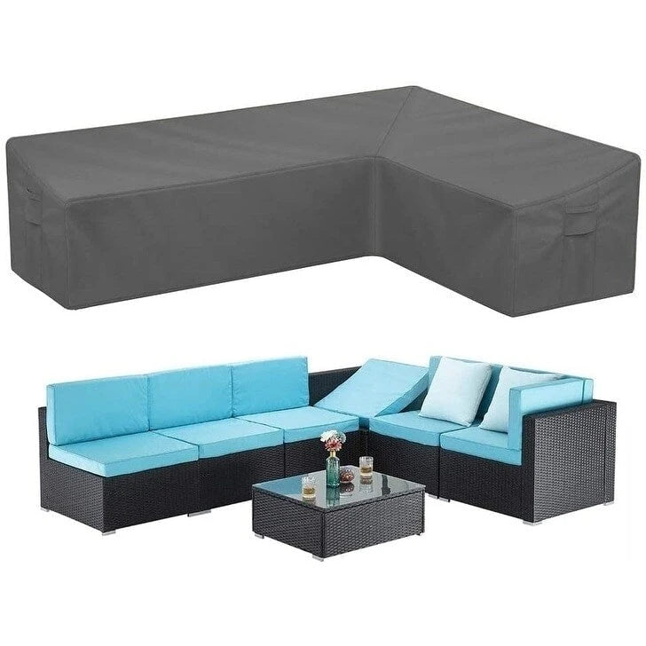 Housse de canapé d'extérieur modulable, imperméable et résistante aux UV