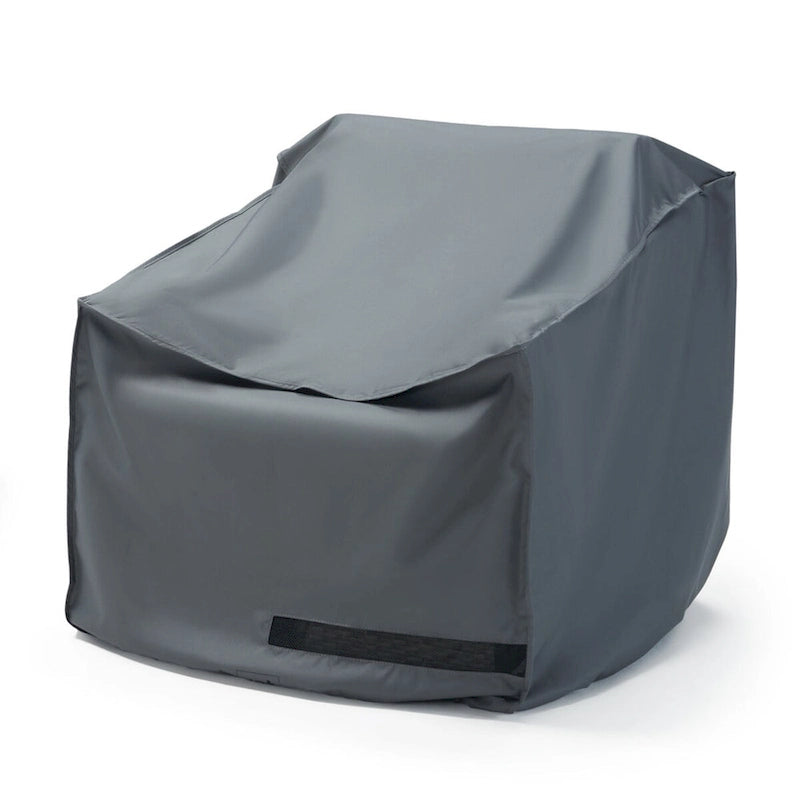Housse de luxe pour fauteuil de jardin Portofino Casual 3 pièces en polyester gris