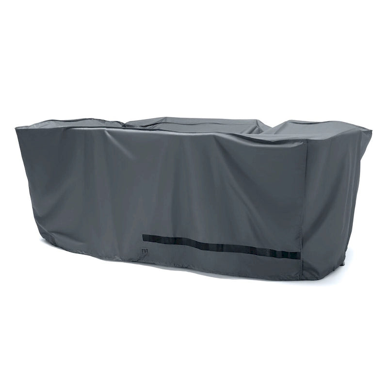 Cannes Lot de 20 housses de luxe en polyester pour mobilier de jardin - Gris