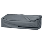 Housses de luxe Grantina pour mobilier de jardin (7 pièces) en polyester gris
