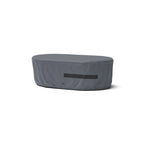 Housses de luxe Grantina pour mobilier de jardin (7 pièces) en polyester gris