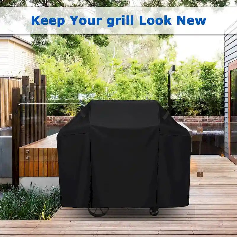 Housse robuste pour barbecue à gaz, imperméable et résistante aux UV et à la décoloration - 55 x 30 x 47