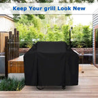 Housse robuste pour barbecue à gaz, imperméable et résistante aux UV et à la décoloration - 55 x 30 x 47