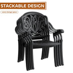 Ensemble de salle à manger d'extérieur 3 ou 5 pièces en fonte d'aluminium avec table ronde de 100 cm et coussins de siège de couleur aléatoire