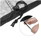 Housse carrée Shatex 30 po noire résistante aux intempéries