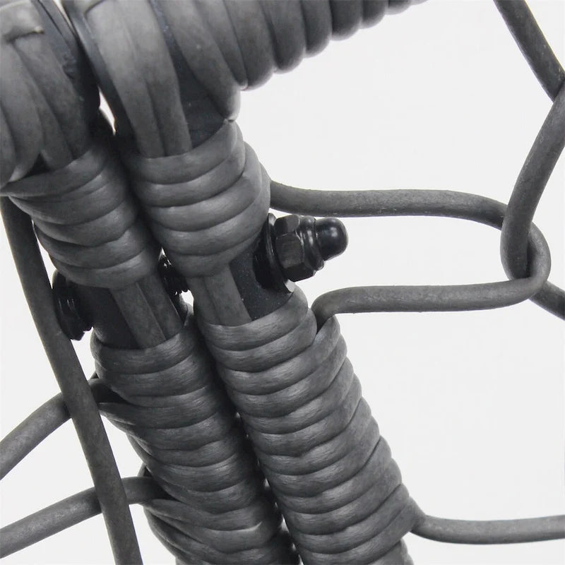 Nouveau fauteuil suspendu œuf en résine tressée PE pour l'intérieur et l'extérieur