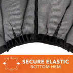 Cache-climatiseur carré Modern Leisure Basics, 81 cm x 81 cm x 81 cm, noir et beige - 81 cm (L) x 81 cm (l) x 81 cm (H)