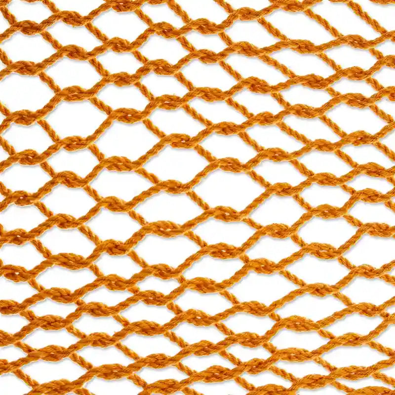 Hamac Novica fait main en corde de coton miel (double)