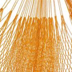 Hamac Novica fait main en corde de coton miel (double)