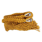 Hamac Novica fait main en corde de coton miel (double)