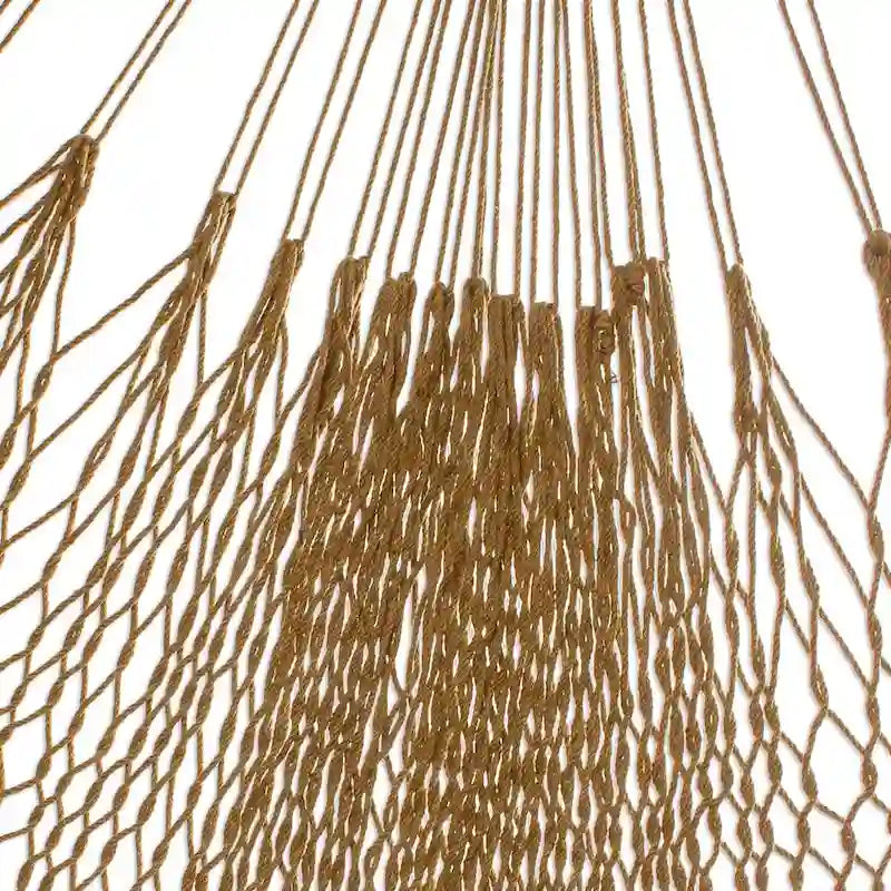 Hamac Novica Handmade Maya Memories en corde de coton olive (triple)