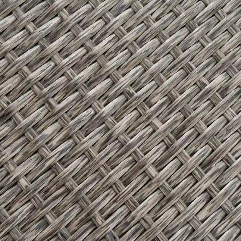 Fauteuil de jardin Navagio en résine tressée incurvée (lot de 2) avec coussins, par Christopher Knight Home