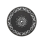 Table ronde d'extérieur en aluminium de 32 pouces