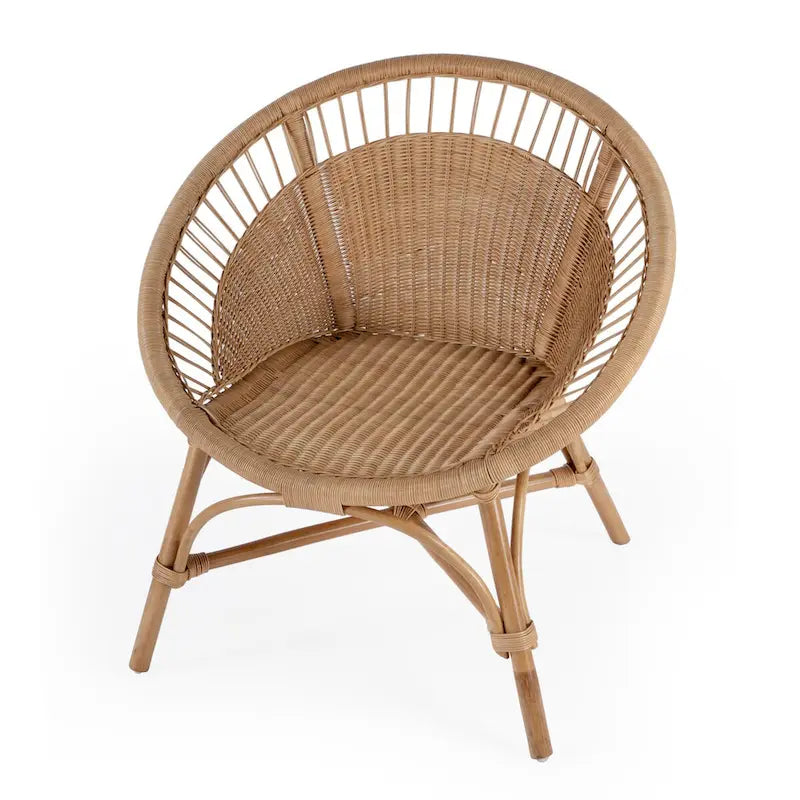 Fauteuil d'appoint Savannah en rotin tressé