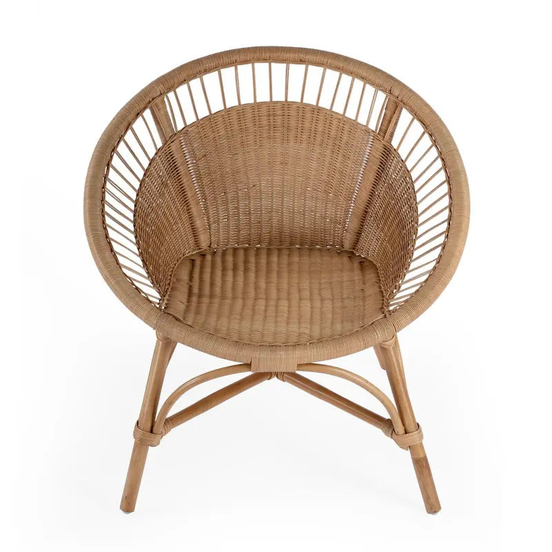 Fauteuil d'appoint Savannah en rotin tressé