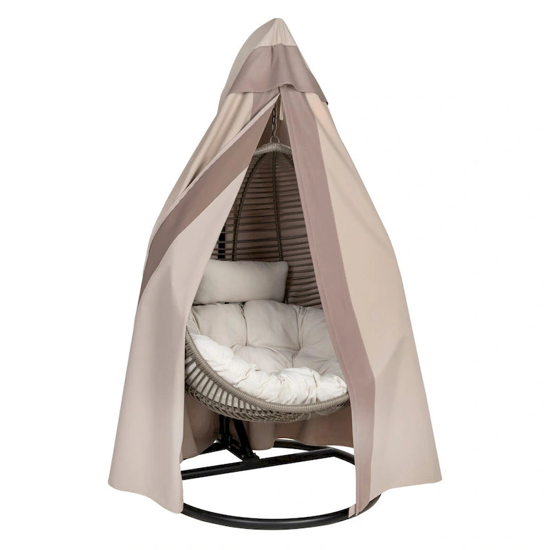 Housse pour fauteuil œuf de patio Monterey de Modern Leisure, 45 x 42 x 75 cm, beige
