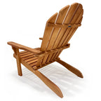 Chaise Adirondack LuXeo Bali en teck - 28,5 (L) x 33,5 (P) x 37 (H)